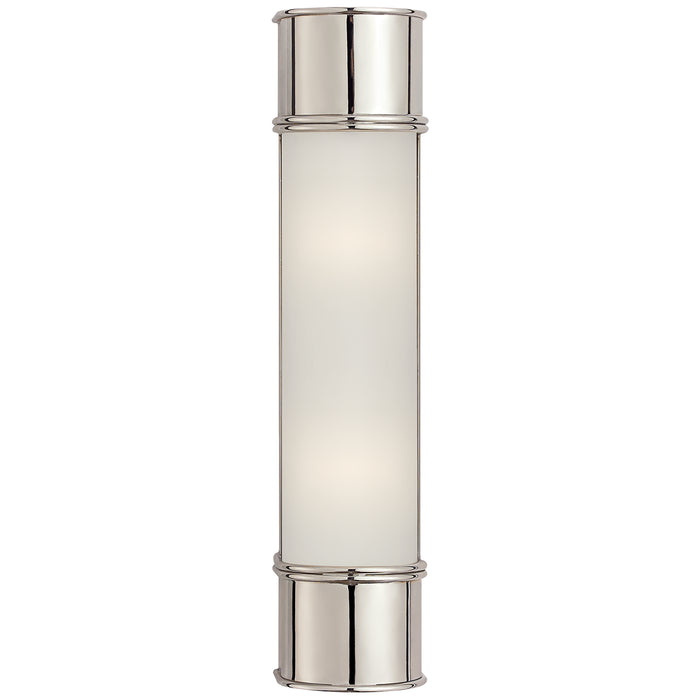 Visual Comfort Signature CHD 1552PN-FG Two Light Bath Sconce, Polished Nickel
