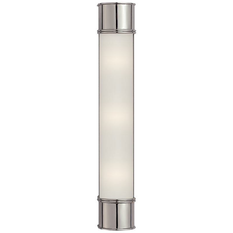 Visual Comfort Signature CHD 1553CH-FG Three Light Bath Sconce, Chrome