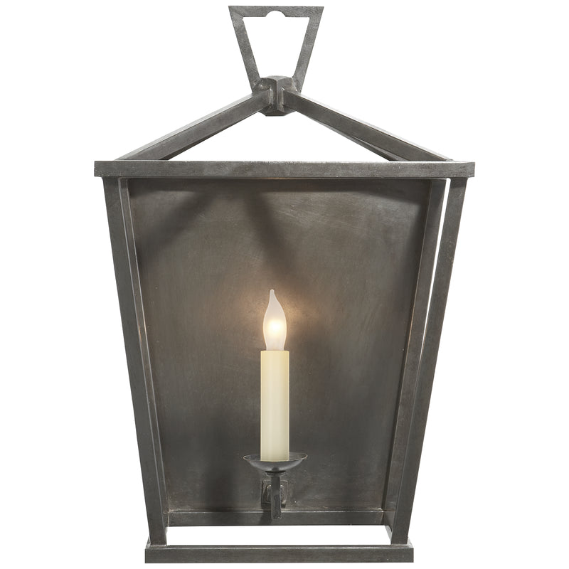 Visual Comfort Signature CHD 2165AI One Light Wall Sconce, Aged Iron