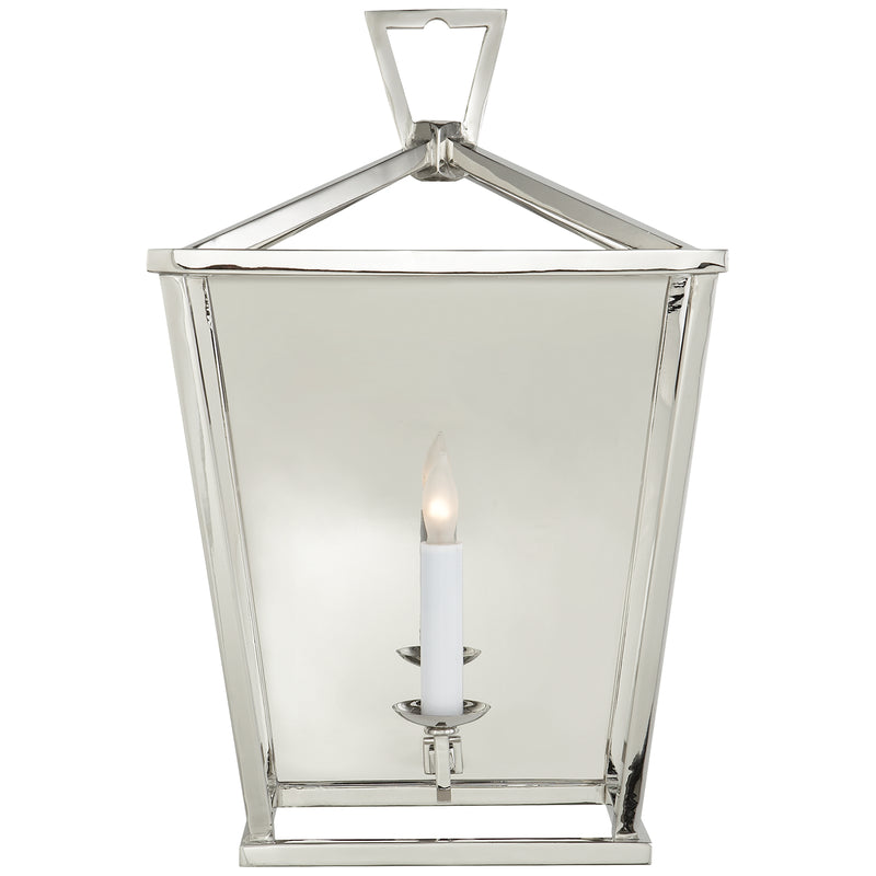 Visual Comfort Signature CHD 2165PN One Light Wall Sconce, Polished Nickel