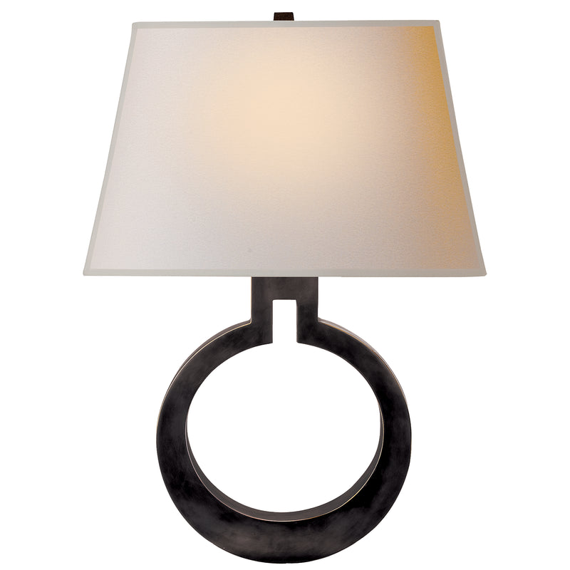 Visual Comfort Signature CHD 2970BZ-NP One Light Wall Sconce, Bronze