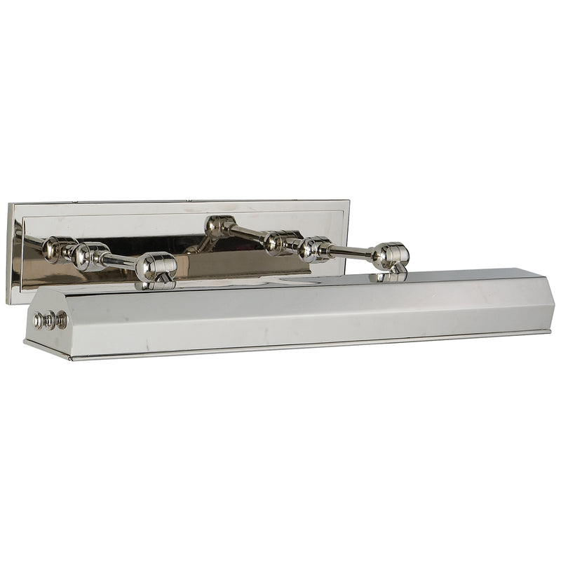 Visual Comfort Signature CHD 5147PN Two Light Picture Light, Polished Nickel
