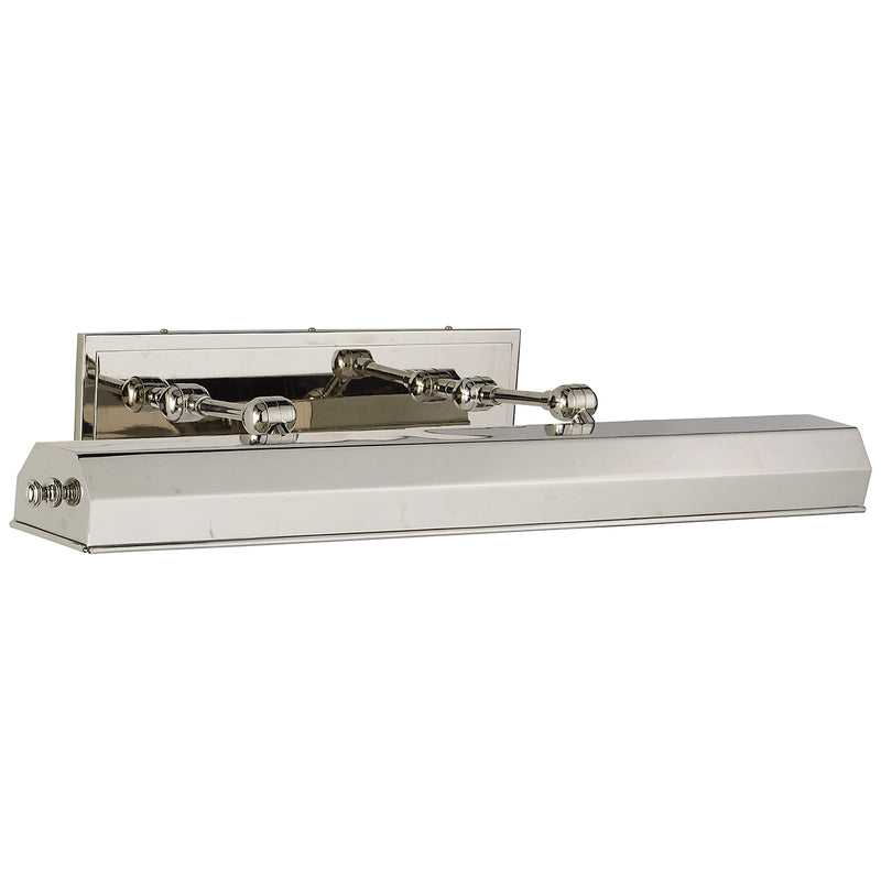 Visual Comfort Signature CHD 5148PN Four Light Picture Light, Polished Nickel
