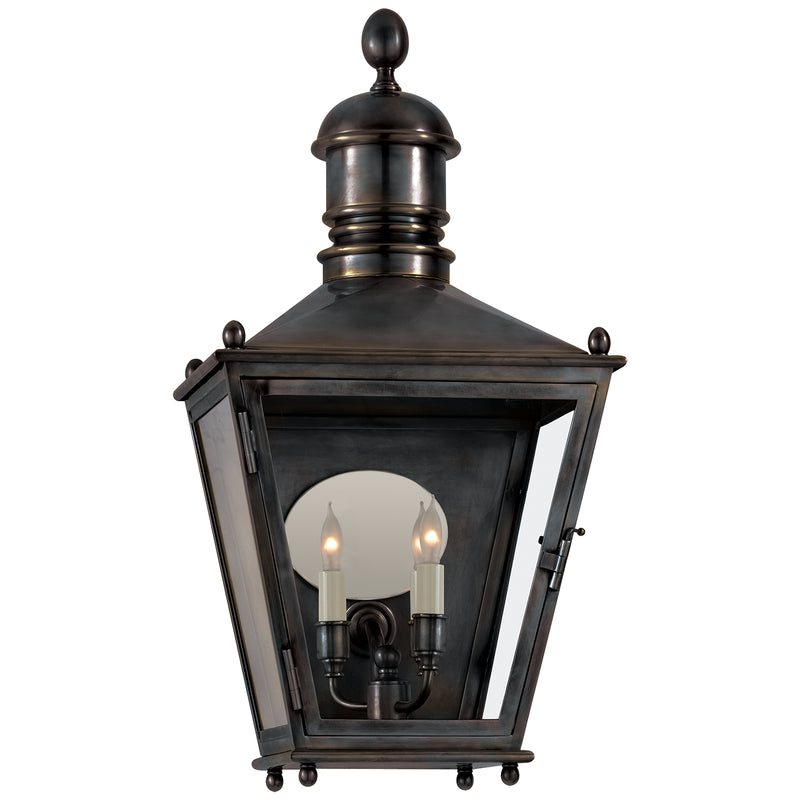 Visual Comfort Signature CHO 2035BZ Three Light Wall Lantern, Bronze