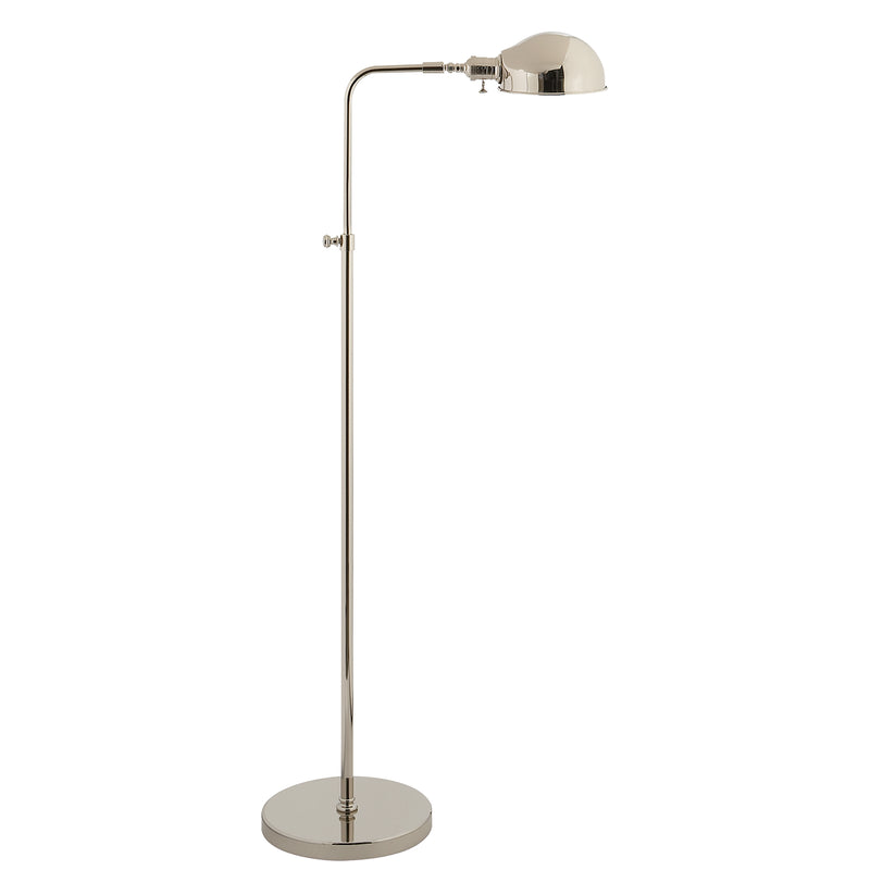 Visual Comfort Signature S 1100PN One Light Floor Lamp, Polished Nickel