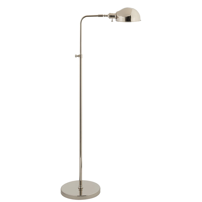 Visual Comfort Signature S 1100PN One Light Floor Lamp, Polished Nickel