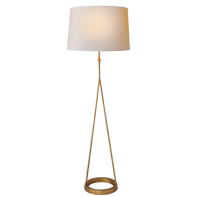 Visual Comfort Signature S 1400GI-NP One Light Floor Lamp, Gilded Iron