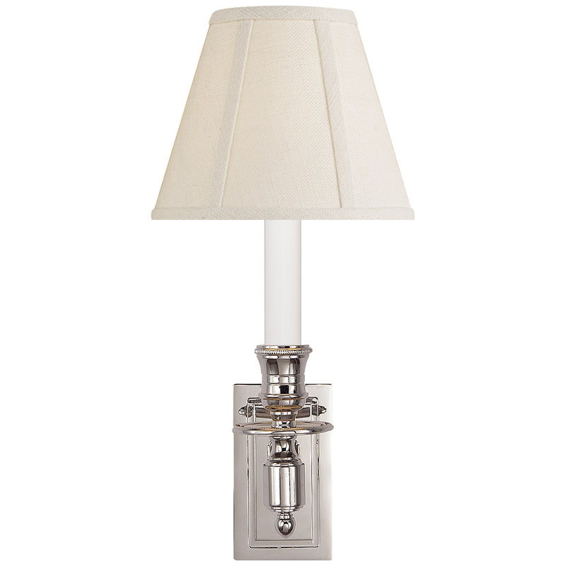 Visual Comfort Signature S 2210PN-L One Light Wall Sconce, Polished Nickel
