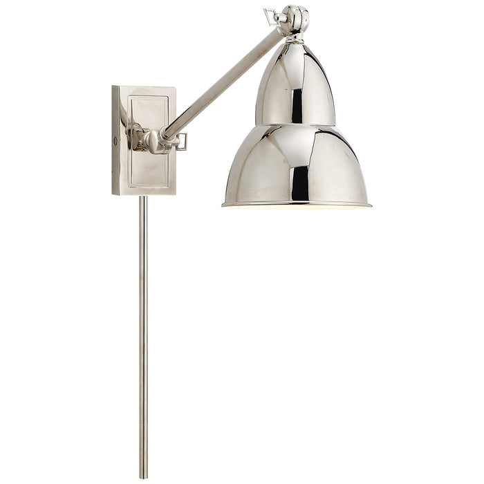 Visual Comfort Signature S 2601PN LED Wall Sconce, Polished Nickel