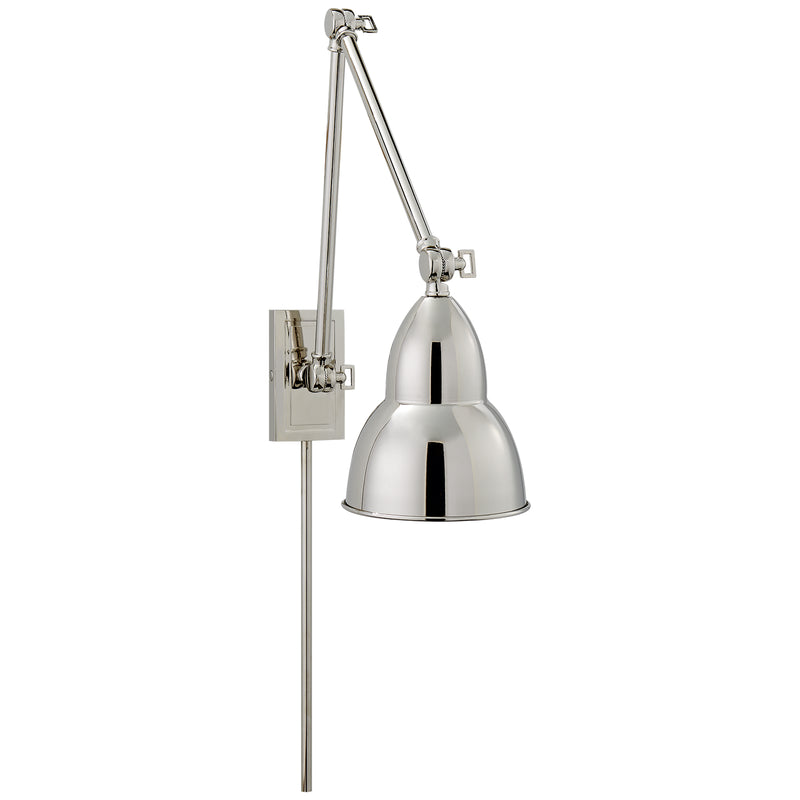 Visual Comfort Signature S 2602PN LED Wall Sconce, Polished Nickel