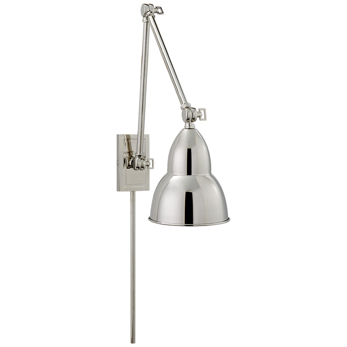 Visual Comfort Signature S 2602PN LED Wall Sconce, Polished Nickel
