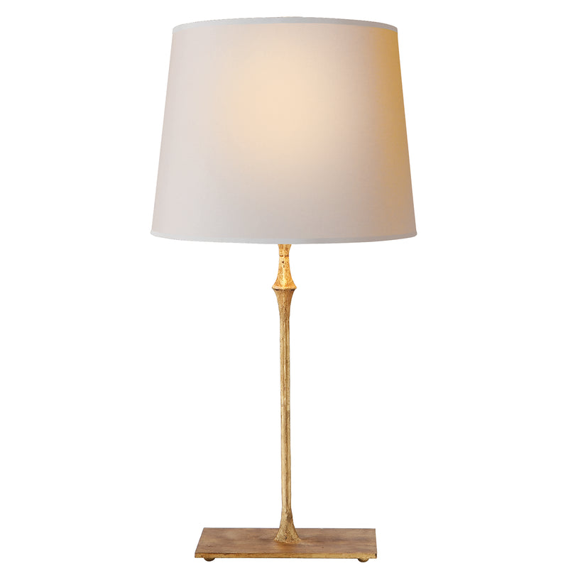 Visual Comfort Signature S 3400GI-NP One Light Table Lamp, Gilded Iron