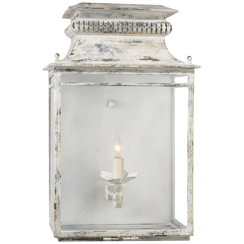 Visual Comfort Signature SK 2301OW One Light Wall Sconce, Old White