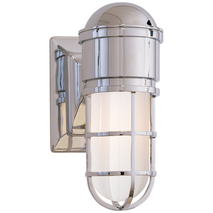Visual Comfort Signature SL 2000CH-WG One Light Wall Sconce, Chrome