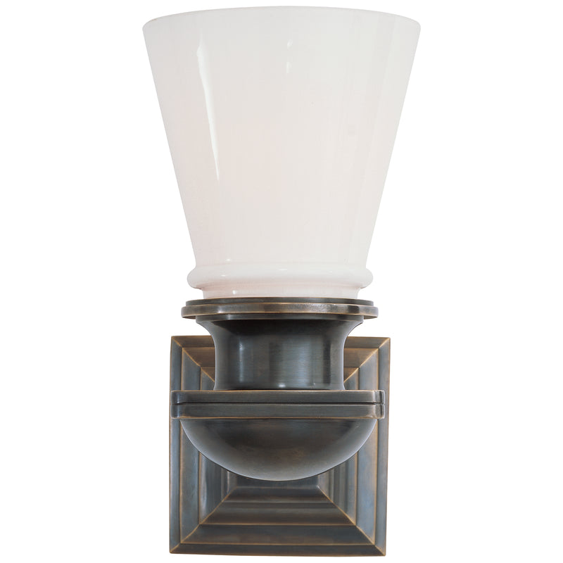 Visual Comfort Signature SL 2151BZ-WG One Light Wall Sconce, Bronze