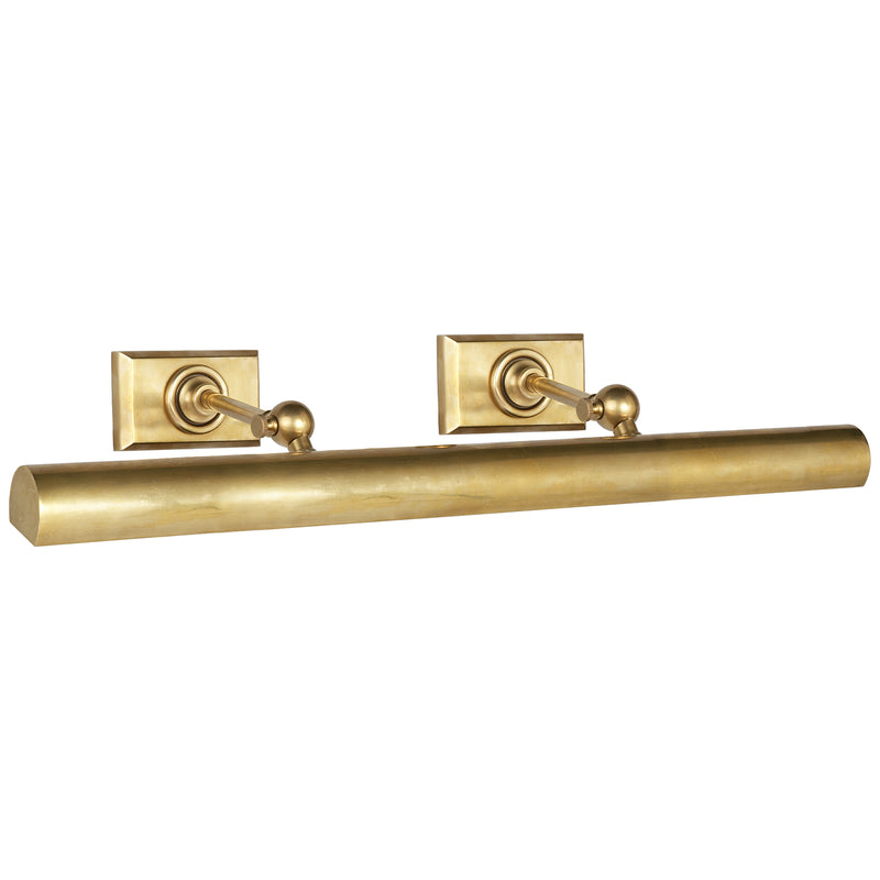Visual Comfort Signature SL 2706HAB Two Light Picture Light, Hand-Rubbed Antique Brass
