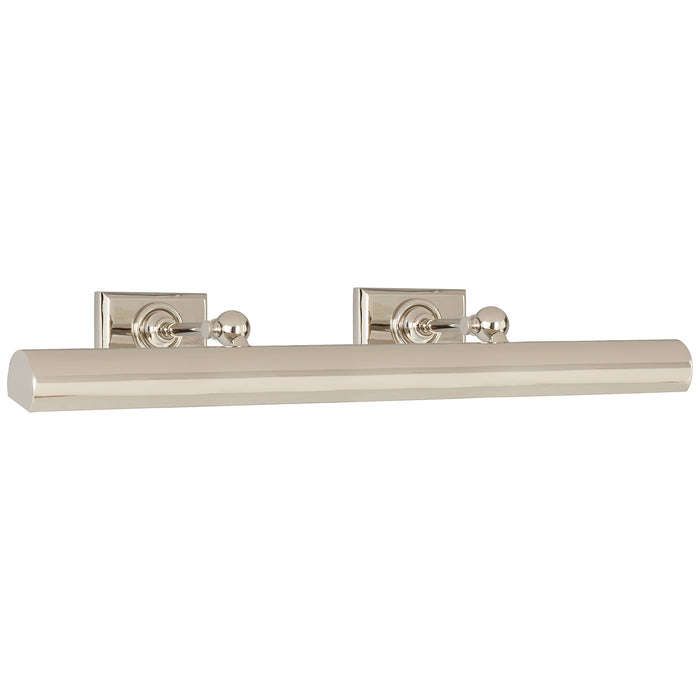 Visual Comfort Signature SL 2706PN Two Light Picture Light, Polished Nickel