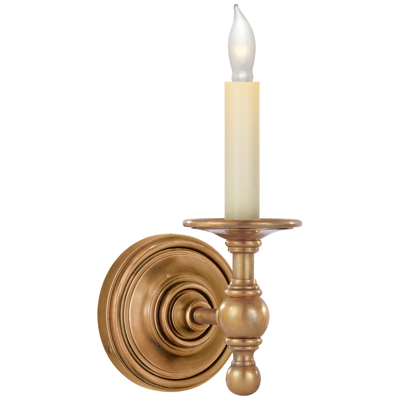 Visual Comfort Signature SL 2815HAB One Light Wall Sconce, Hand-Rubbed Antique Brass