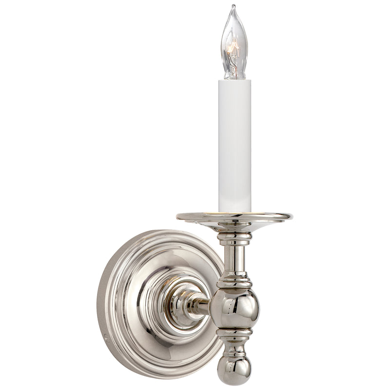 Visual Comfort Signature SL 2815PN One Light Wall Sconce, Polished Nickel