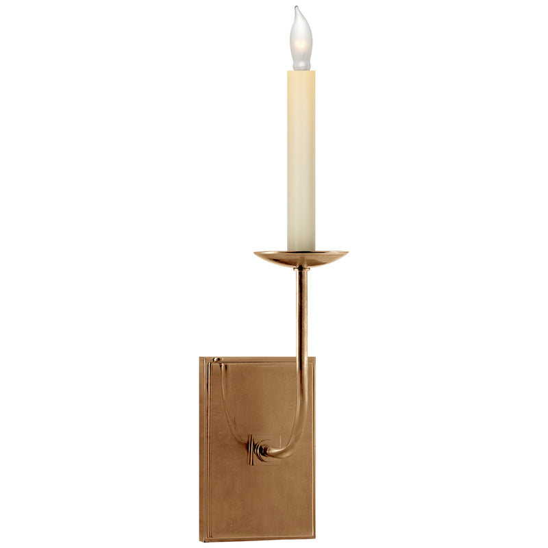 Visual Comfort Signature SL 2860HAB One Light Wall Sconce, Hand-Rubbed Antique Brass