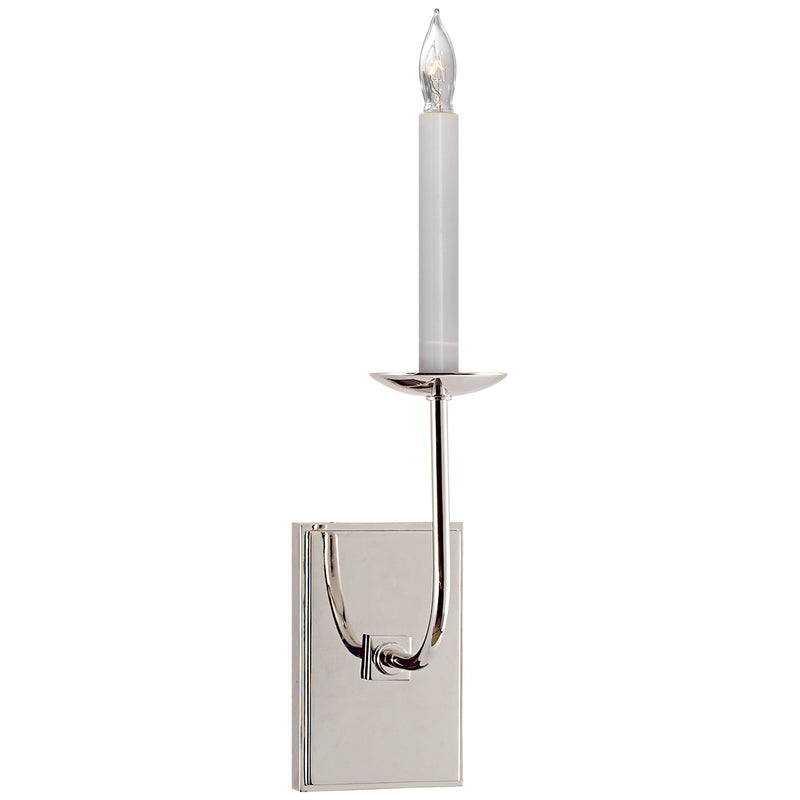 Visual Comfort Signature SL 2860PN One Light Wall Sconce, Polished Nickel