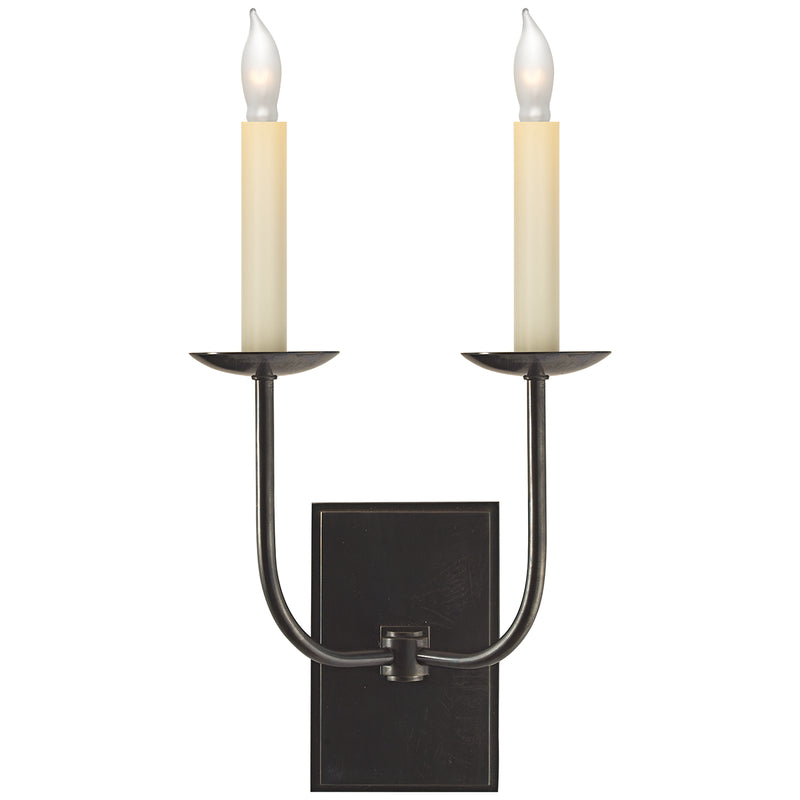 Visual Comfort Signature SL 2861BZ Two Light Wall Sconce, Bronze