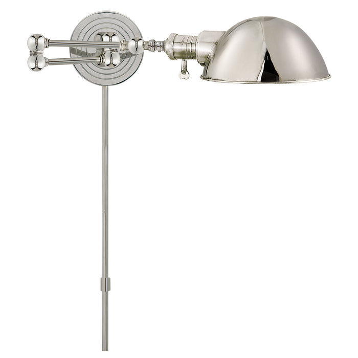 Visual Comfort Signature SL 2920PN/SLG-PN One Light Wall Sconce, Polished Nickel