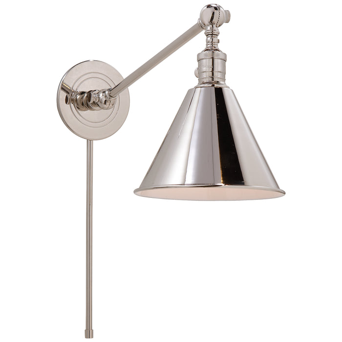 Visual Comfort Signature SL 2922PN One Light Wall Sconce, Polished Nickel