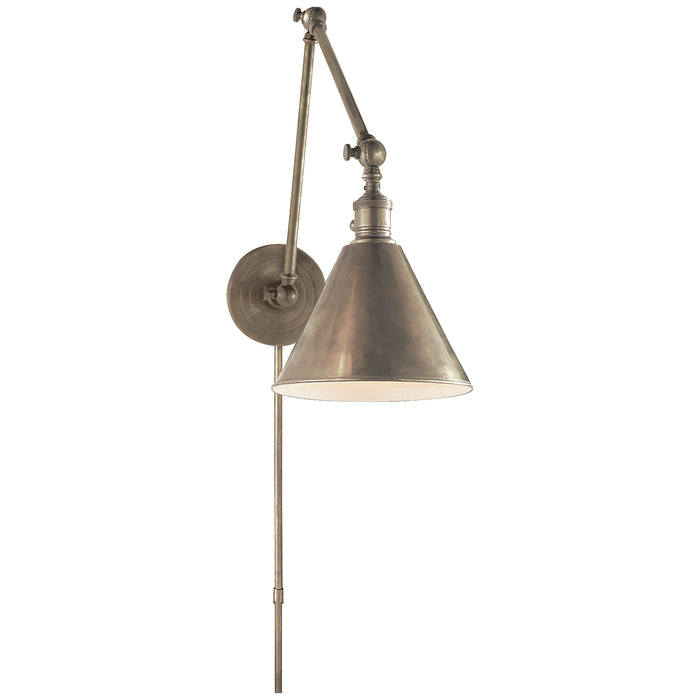 Visual Comfort Signature SL 2923AN One Light Wall Sconce, Antique Nickel