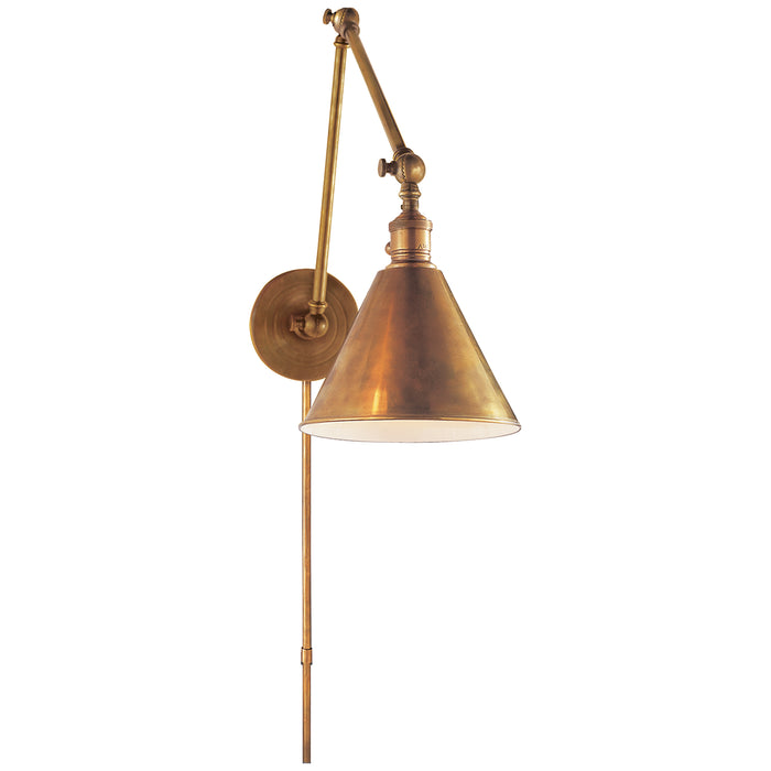 Visual Comfort Signature SL 2923HAB One Light Wall Sconce, Hand-Rubbed Antique Brass