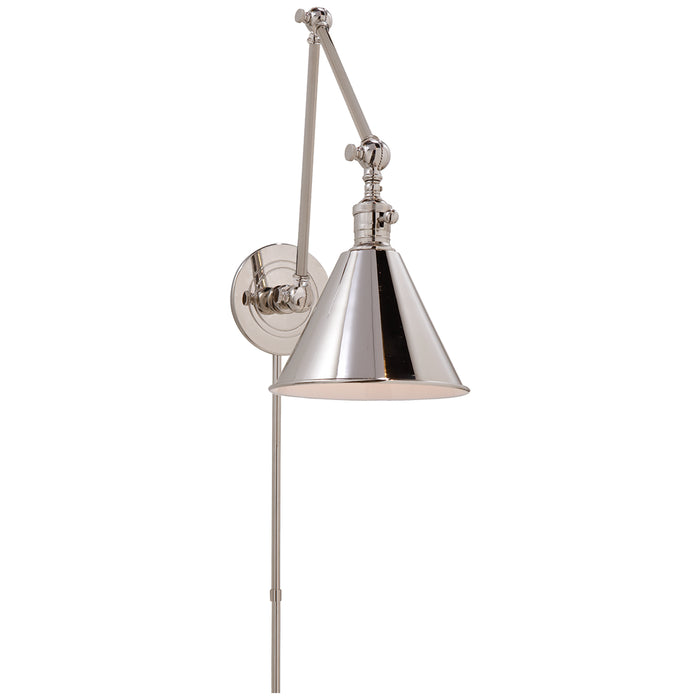 Visual Comfort Signature SL 2923PN One Light Wall Sconce, Polished Nickel
