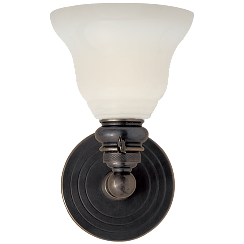 Visual Comfort Signature SL 2931BZ/SLEG-WG One Light Wall Sconce, Bronze