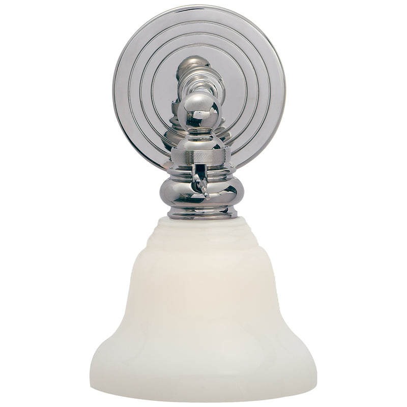 Visual Comfort Signature SL 2931CH/SLEG-WG One Light Wall Sconce, Chrome