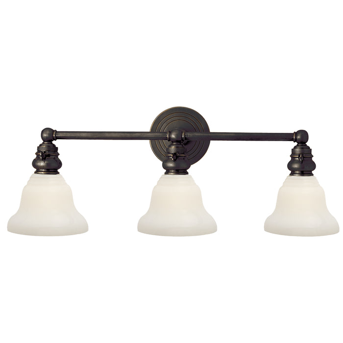 Visual Comfort Signature SL 2933BZ/SLEG-WG Three Light Wall Sconce, Bronze