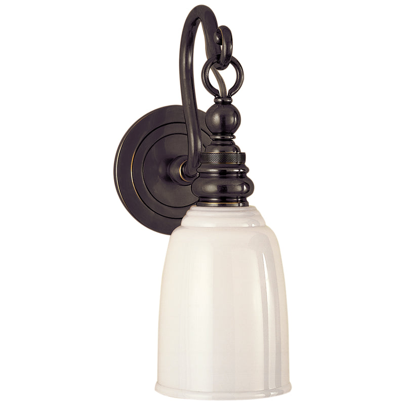 Visual Comfort Signature SL 2934BZ-WG One Light Wall Sconce, Bronze