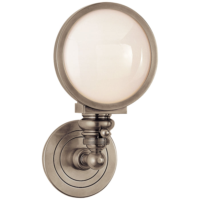 Visual Comfort Signature SL 2935AN-WG One Light Wall Sconce, Antique Nickel
