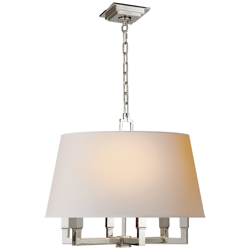 Visual Comfort Signature SL 5820PN-NP Six Light Pendant, Polished Nickel