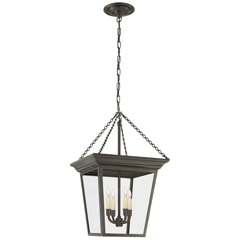 Visual Comfort Signature SL 5871BZ Four Light Lantern, Bronze
