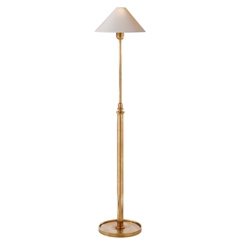 Visual Comfort Signature SP 1504HAB-NP One Light Floor Lamp, Hand-Rubbed Antique Brass