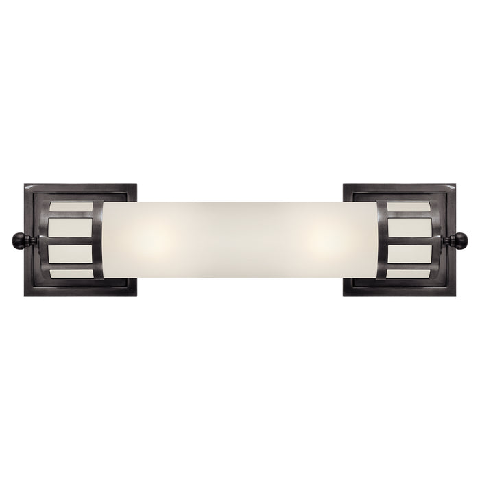 Visual Comfort Signature SS 2013BZ-FG Two Light Wall Sconce, Bronze