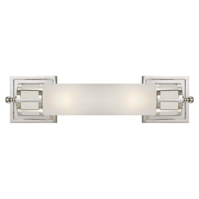 Visual Comfort Signature SS 2013PN-FG Two Light Wall Sconce, Polished Nickel