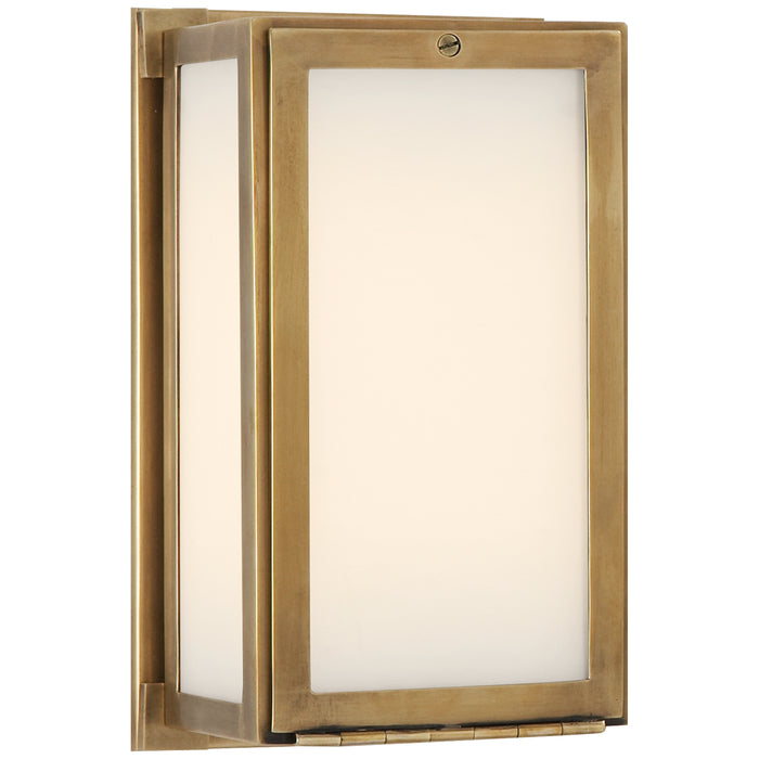 Visual Comfort Signature TOB 2003HAB One Light Wall Sconce, Hand-Rubbed Antique Brass