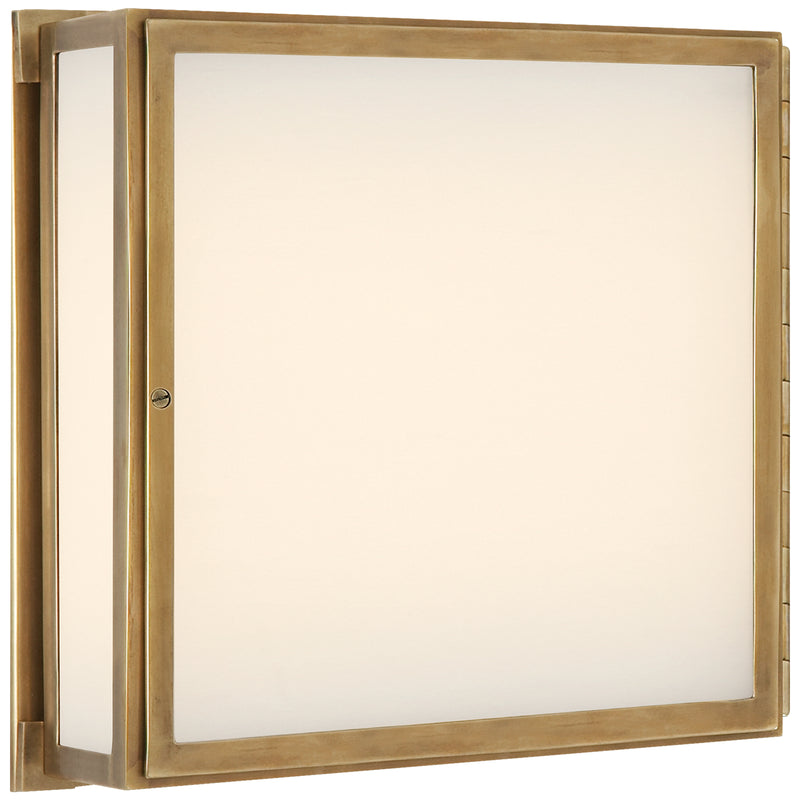 Visual Comfort Signature TOB 2004HAB Two Light Wall Sconce, Hand-Rubbed Antique Brass