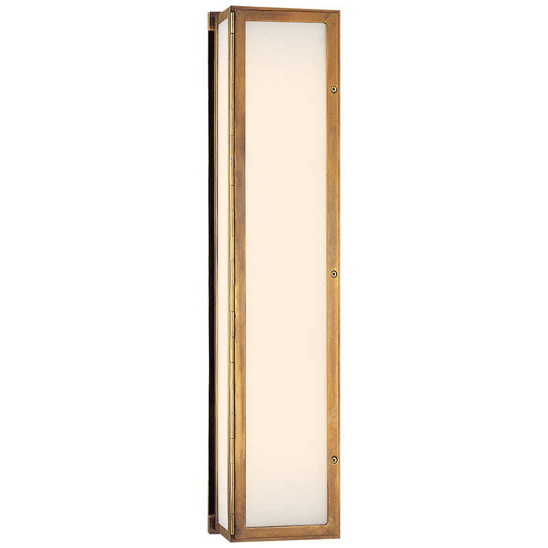 Visual Comfort Signature TOB 2005HAB Three Light Wall Sconce, Hand-Rubbed Antique Brass