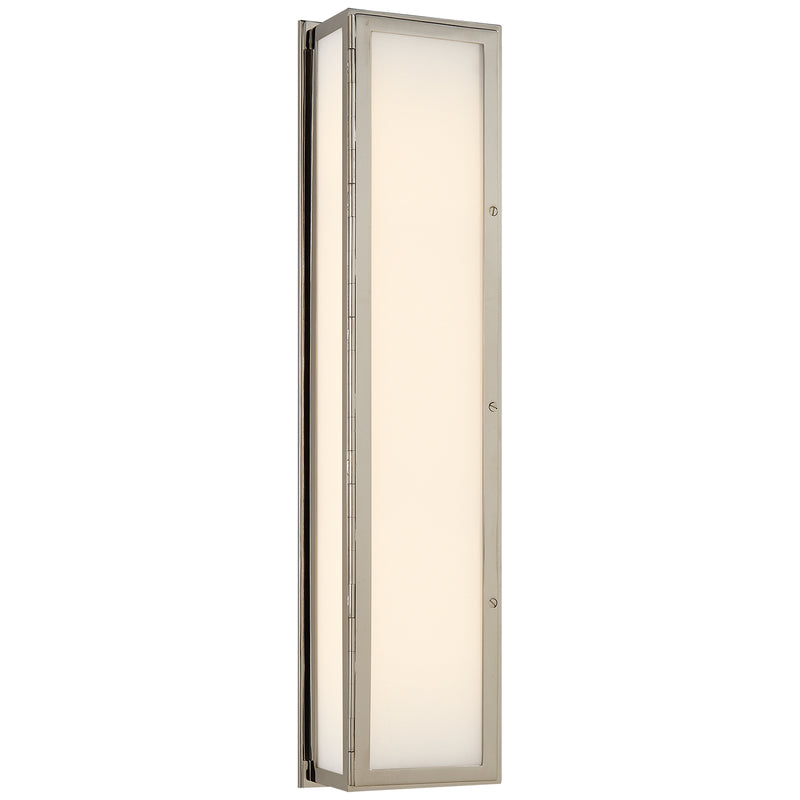 Visual Comfort Signature TOB 2005PN Three Light Wall Sconce, Polished Nickel