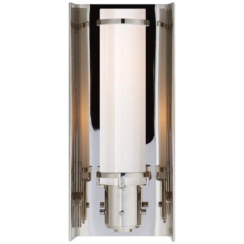 Visual Comfort Signature TOB 2016PN One Light Wall Sconce, Polished Nickel