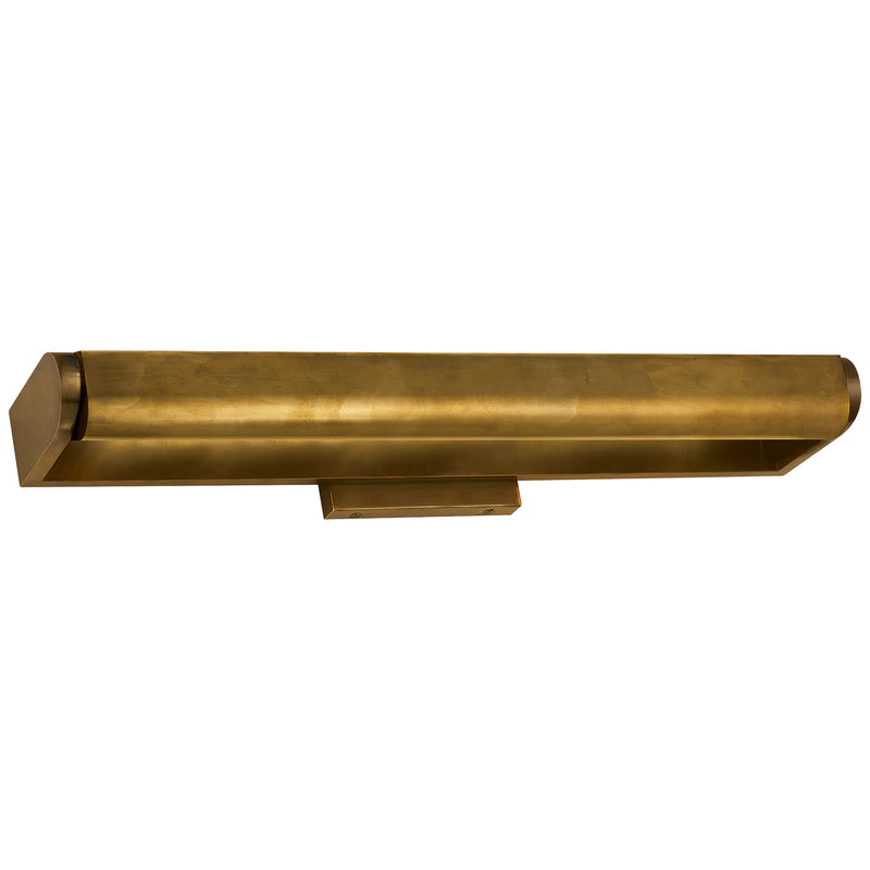 Visual Comfort Signature TOB 2023HAB Three Light Wall Sconce, Hand-Rubbed Antique Brass