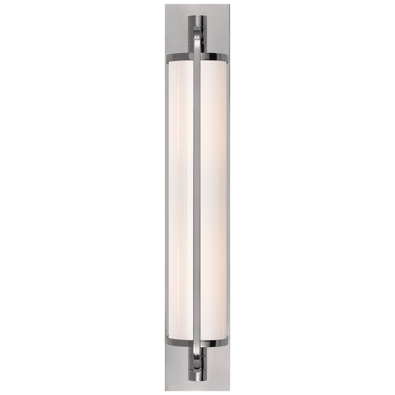 Visual Comfort Signature TOB 2031CH-WG Two Light Wall Sconce, Chrome