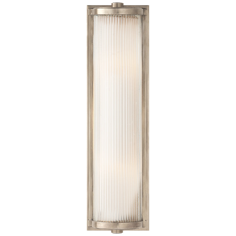 Visual Comfort Signature TOB 2141AN-FG Two Light Wall Sconce, Antique Nickel