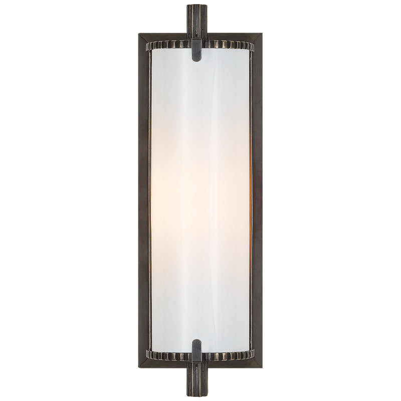 Visual Comfort Signature TOB 2184BZ-WG One Light Bath Sconce, Bronze